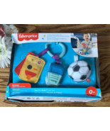 Fisher-Price Kicks Baby Gift Set Soccer Rattle Teether Crinkle Toy 0+ (s... - $207.50 MXN