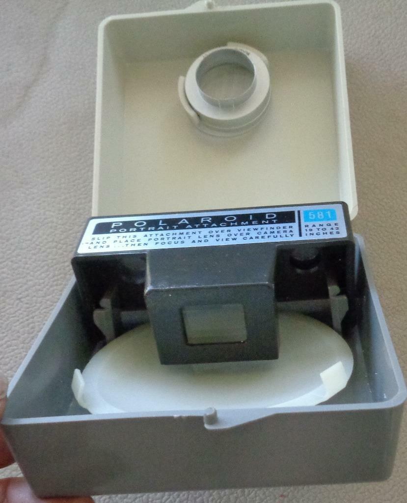 VINTAGE Gently Used Polaroid Portrait Kit - #581 - With Case - VGC - GRE... - $19.79