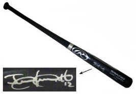 Juan Lagares signed Rawlings Black Big Stick Name Engraved Bat #12 (New ... - £61.72 GBP