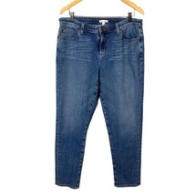 Eileen Fisher Jeans Womens 14 Blue Denim Straight Leg Organic Cotton Str... - £31.84 GBP