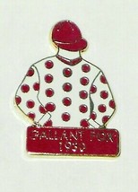 GALLANT FOX - 1930 Kentucky Derby Winner Jockey Silks Pin - £15.71 GBP