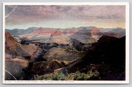 Grand Canyon AZ Sunrise From Hermit Trail Fred Harvey Postcard X22 - £4.68 GBP