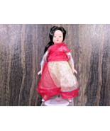 Vintage Danbury Mint Dolls of The World India&#39;s Shanti Porcelain 9&quot; Coll... - £10.89 GBP