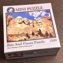Smallest Mini Jigsaw Puzzle Bits &amp; Pieces MOUNT RUSHMORE 1000 pcs - £10.34 GBP