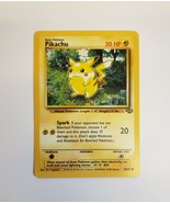Near Mint Pokémon Card Pikachu 60/64 WOTC Jungle Set Common 1999 - $5.42 CAD