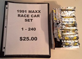 1991 Maxx Race Card Set 1 - 240 Plus 30 Unopen 1991 Maxx Race Card Packs - £42.95 GBP