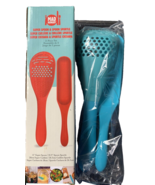 Mad Hungry Spurtle Silicone Set 2-PieceKitchen Super Spoon &amp; Spurtle blu... - €18,81 EUR