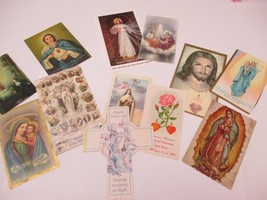 HOLY CARDS COLLECTION  ASSORTED VARIOUS TIMES AND DATES COLLECTIBLES #1 - £13.41 GBP