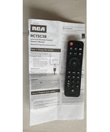 RCA RCTSC3B Universal Remote Control Black 3-Device Streaming Rechargeable - $20.54 CAD