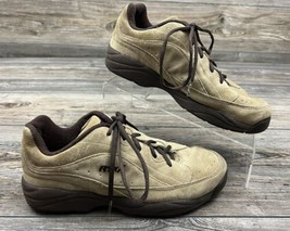 Ryka Walking Shoe Catalyst Beige Suede Leather  Hiking Comfort Women&#39;s 8... - $17.82