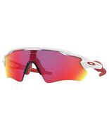 NEW* Oakley RADAR EV PATH White Red Bike w PRIZM ROAD Sunglass OO9208-05 - $223.13 CAD