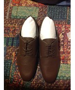 Coach Men&#39;s Graham Brown Leather Shoes  - USA Size:11D - New in Box - $381.53 CAD