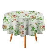 Mondxflaur Classic Rose Tablecloth Round Kitchen Dining for Table Decor ... - $21.93 CAD+