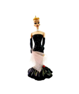 Barbie Ornament Black Gown Figure Holiday Christmas - £7.90 GBP