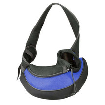 Puppy or Kitten Travel Shoulder Bag Blue Small - $47.25