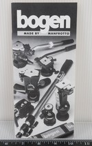 Vintage Bogen Manfrotto Treppiede per Fotocamera Prodotto Brochure g35 - £23.72 GBP