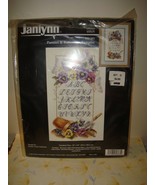 Janlynn Pansies &amp; Butterflies Sampler Cross Stitch Kit - €20,67 EUR