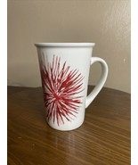 Starbucks 2014 Holiday Red Star Burst Christmas Flower 12 oz 350ml 5&quot; Co... - $7.69
