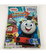 Thomas &amp; Friends Surprise Play Pack Stickers Velvet Poster Crayons Color... - $20.24 CAD