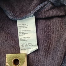 Van Heusen Flex 1/4 Zipper Men's Gray Cotton Blend Sweatshirt Long Sleeve Sz 2XL image 4