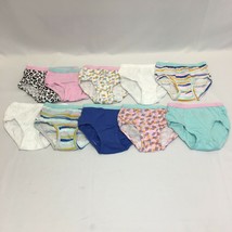 Fruit of the Loom Girls&#39; 10-Pack 100% Cotton Brief Underwear, Size 4 (NWOT) - £6.55 GBP