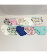Fruit of the Loom Girls&#39; 10-Pack 100% Cotton Brief Underwear, Size 4 (NWOT) - £6.69 GBP