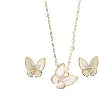 SINZRY new fashion creative jewelry zircon shell charm cute butterfly  pendant e - £36.89 GBP