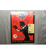 Jim Leyritz SIGNED World Series Program 1999 Last Homerun of the Century... - $2,826.98 MXN
