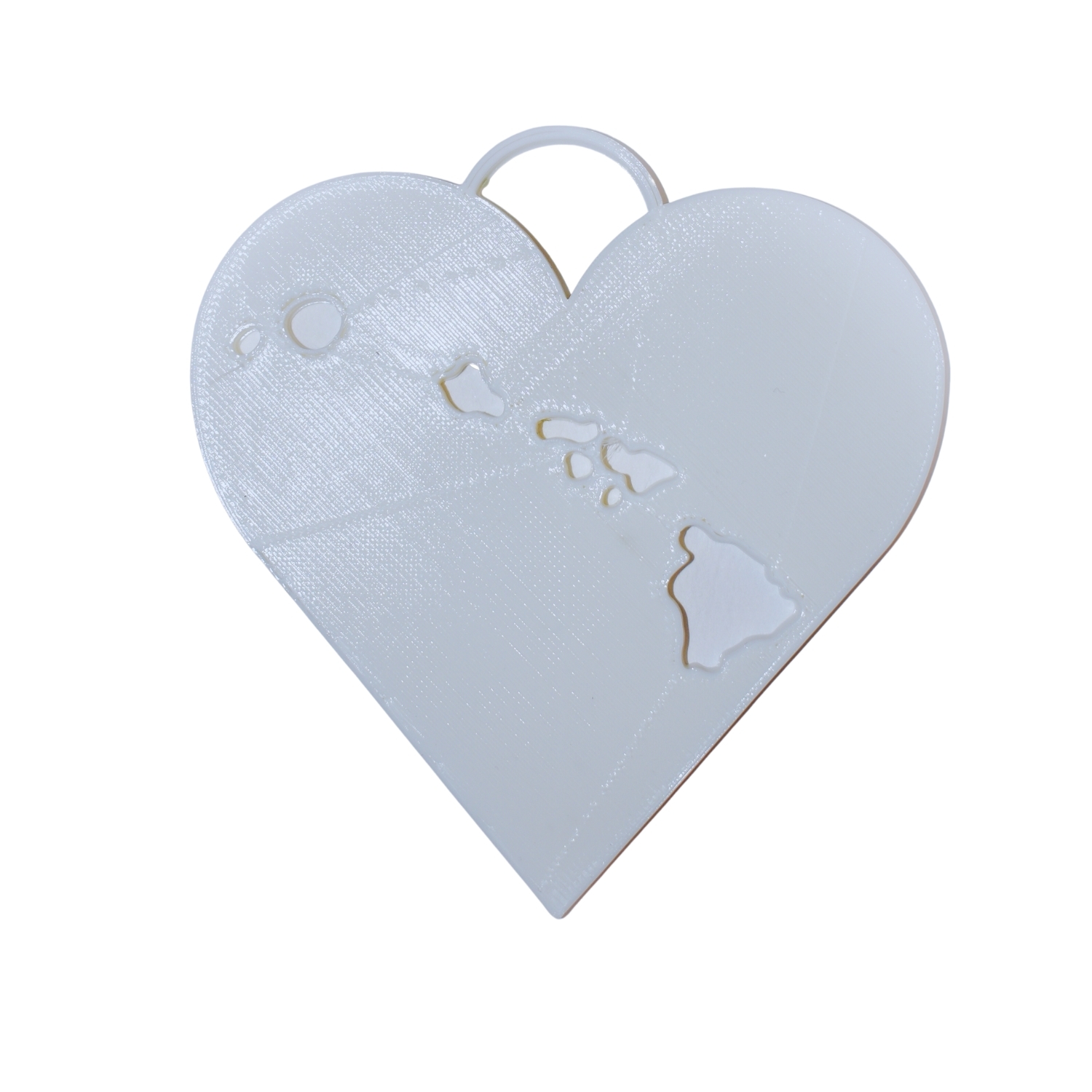 Hawaii State In Heart Ornament Christmas Decor USA PR244-HIH - $4.99
