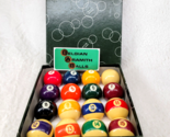 Belgian Aramith Balls Pool Billiards with Box Complete Set Phenolic Resin - $74.44