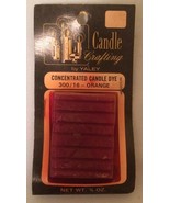 Vintage Candle Crafting by Yaley Orange Concentrated Candle Dye NOS - $8.90