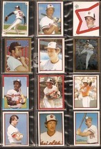 1981-84 Baltimore Orioles 21 Topps Stickers Cal Ripken Eddie Murray F Robinson - £4.42 GBP