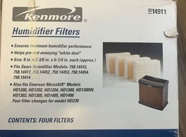 Genuine Kenmore Humidifier 4 Pack Replacement Filters 32 14911 FREE SHIP... - £19.40 GBP