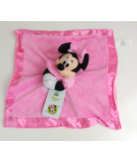 NWT 2013 Disney Baby Minnie Mouse Pink Silky Edge Security Snuggie Lovey... - $19.39
