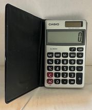 Casio SL-300SV Basic Calculator Used in working order with case Vintage - $9.89
