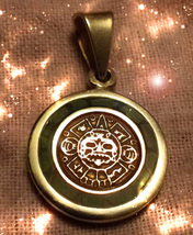  Haunted Aztec Necklace Ascend Beyond Money Blocks Magick Treasures Scholar - £190.06 GBP