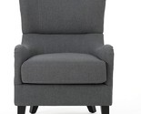 Christopher Knight Home Quentin Fabric Sofa Chair, Charcoal 32.6D x 27W ... - $396.99
