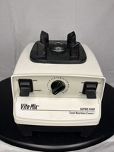 Vitamix Super 5000 Nutrition Center VM0103 White Motor Base ONLY Tested &amp; Works - £59.51 GBP