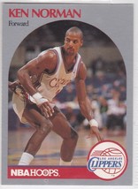 M) 1990-91 NBA Hoops Basketball Trading Card - Ken Norman #149 - £1.57 GBP