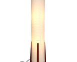 Brightech Parker LED Floor lamp, 48 Inches Tall Lamp with Wood Frame, As... - £133.21 GBP