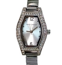 Ladies Laura Ashley Crystals Expandable Bracelet Watch la31010ss MSRP: $345 - £22.94 GBP