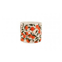 Mandarin Tree Ceramic Plant Pot - 16x15cm - £37.92 GBP