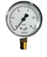 NoShok Stainless Pressure Gauge  0-15 Psi *NEW 3 Inches Diameter - $346.38