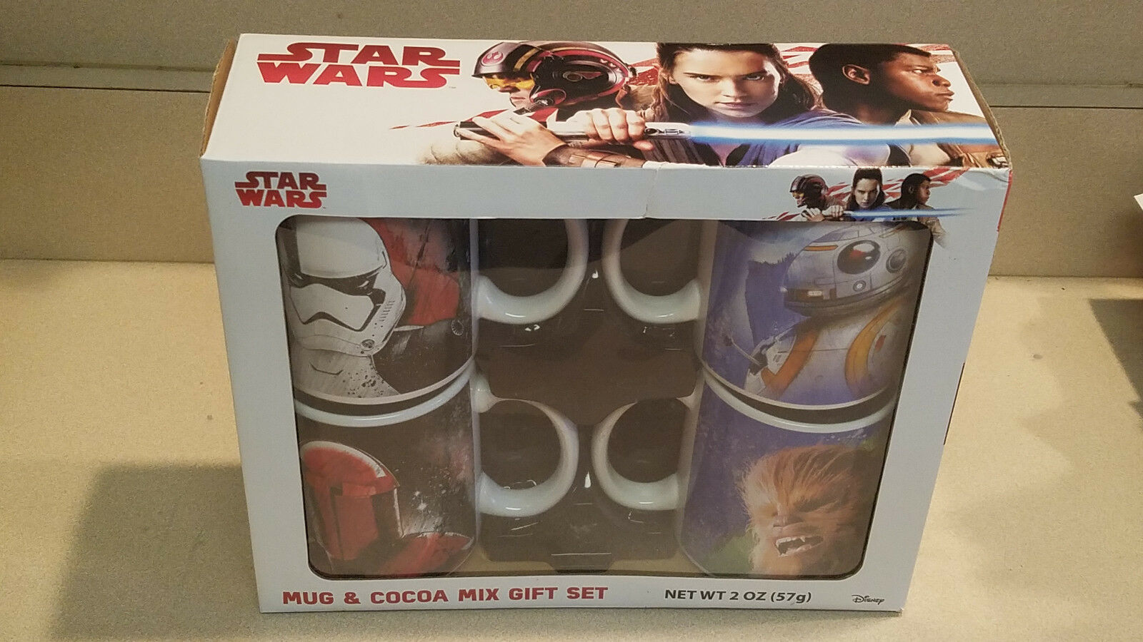 Primary image for Disney Star Wars Good vs. Evil 11 oz. Coffee Mug & Cocoa Mix Gift Set (NEW)