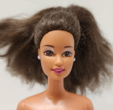 1997 Mattel Princess Barbie Brunette  with Molded Shoes - Nude - #18406 - £7.66 GBP