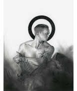 Through the Void - Original Art, Graphite Life Drawing Fantasy Drawing - £63.20 GBP