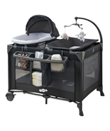 4-In-1 Baby Playard with Bassinet &amp; Changing Table for Newborn - €146,13 EUR
