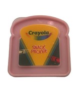 2010 Crayola Snack Packer Red Used - $79.64 MXN