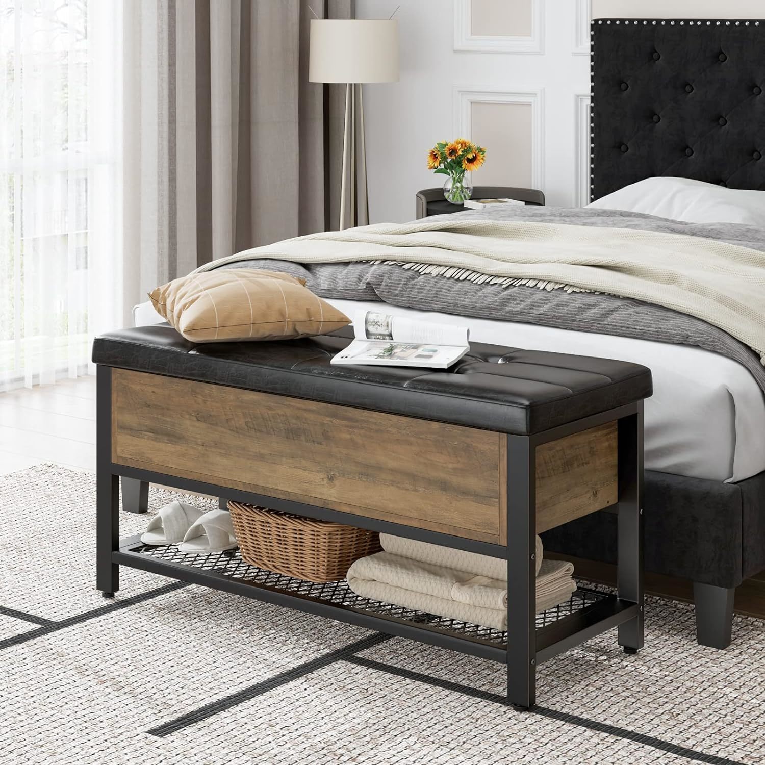 Shoe Bench With Storage Entryway Shoe Rack Storage Bench Shoe