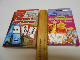 NEW kids Stocking Stuffers Disney Cars Learning Addition &amp; Subtraction &amp; pooh&#39;s - £3.35 GBP